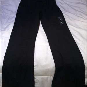 Black boot leg pants